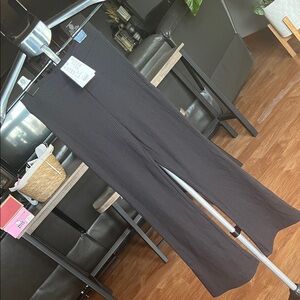 NWT H&M Black Flare Trousers